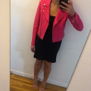 Zara Trafaluc - Hot Pink Moto Jacket